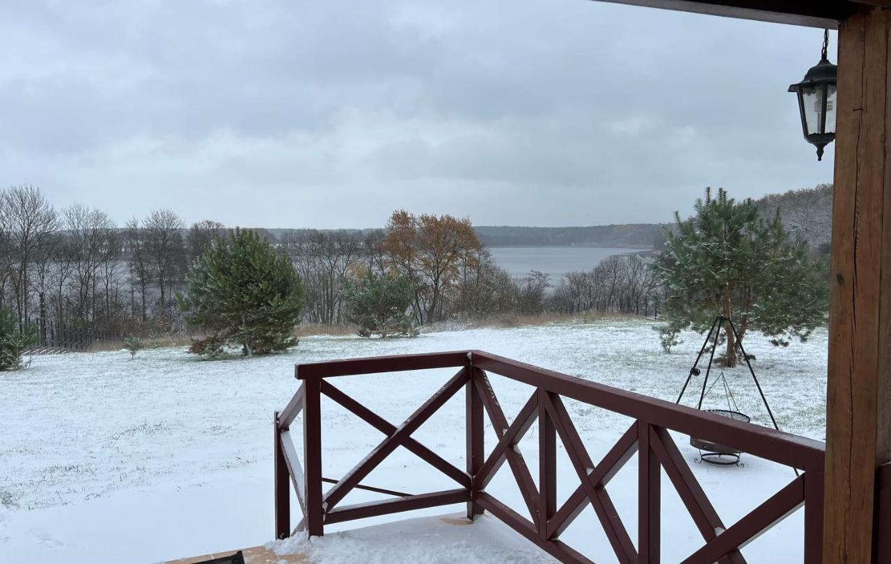 Skrajna Chata Chrzypsko Chrzypsko Wielkie Buitenkant foto